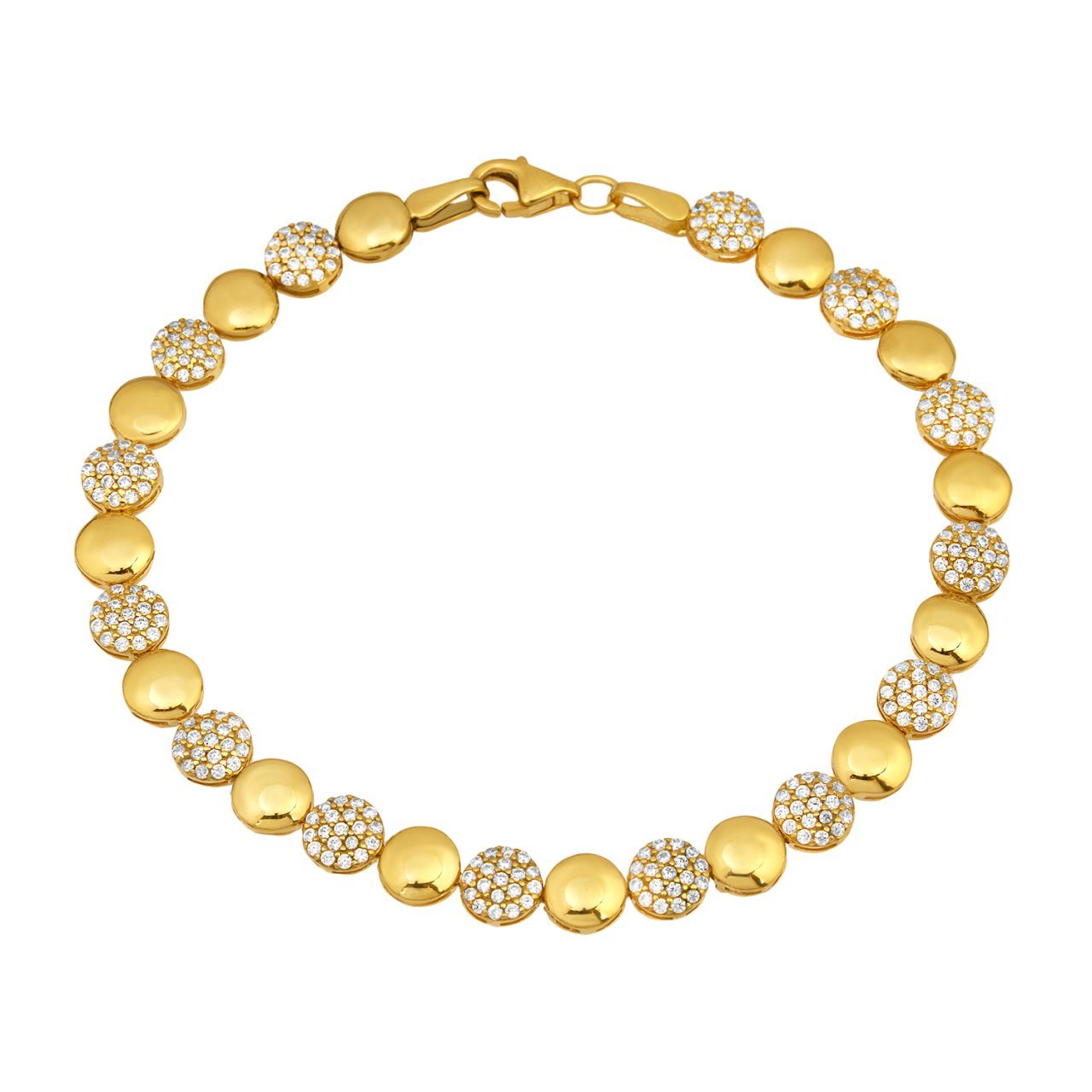 Taşlı Gümüş Bileklik