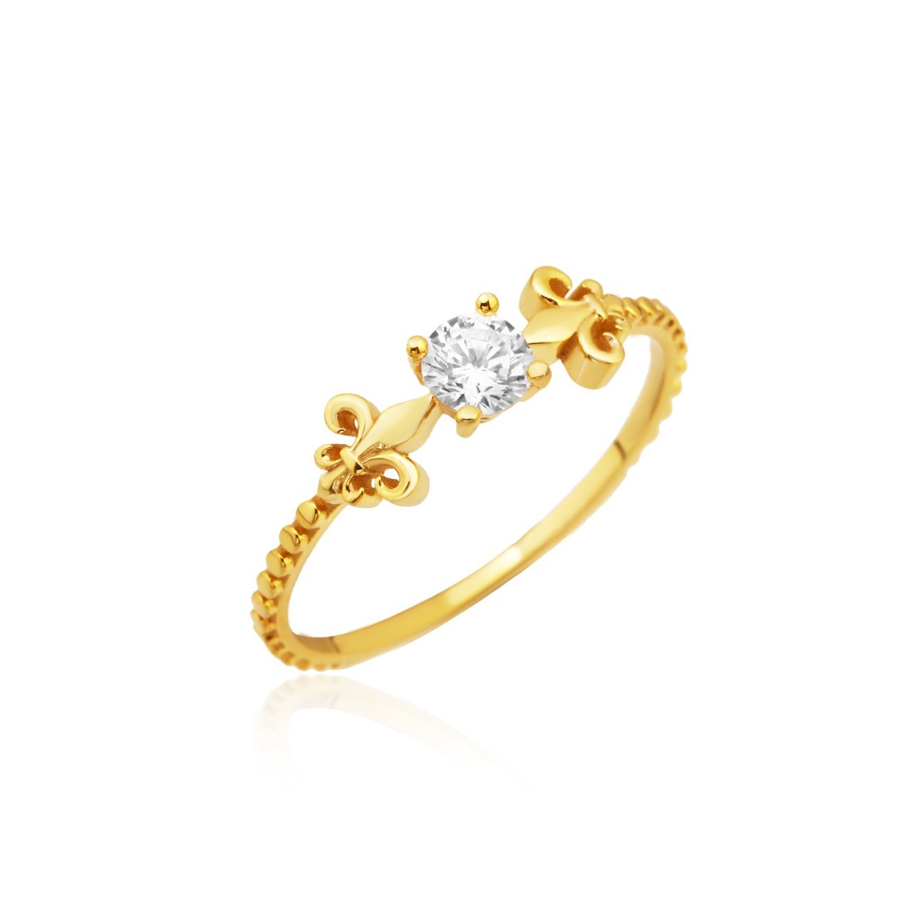 Tek Taşlı Minimal Yüzük