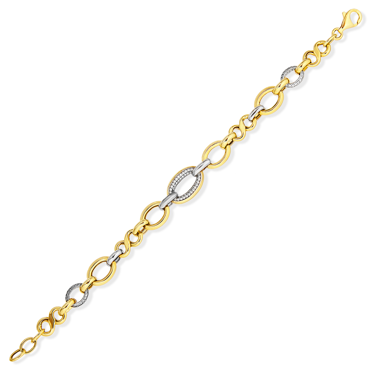 OVAL KESİM GÜMÜŞ BİLEKLİK