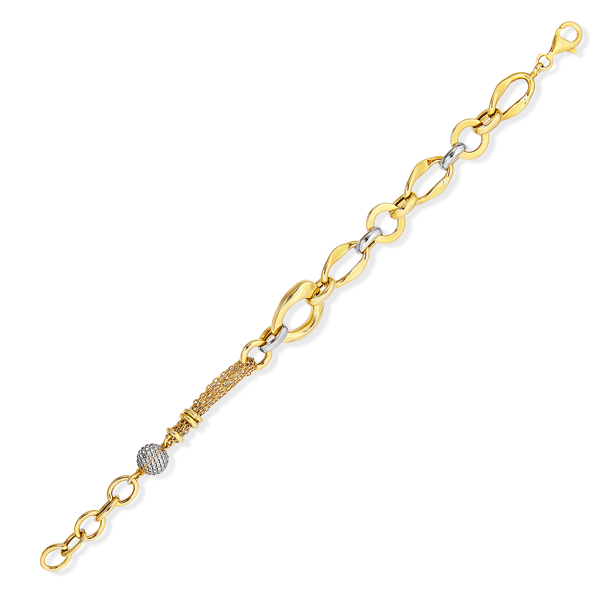 ZİNCİR Ve HALKA DETAYLI BİLEKLİK