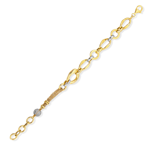 ZİNCİR Ve HALKA DETAYLI BİLEKLİK