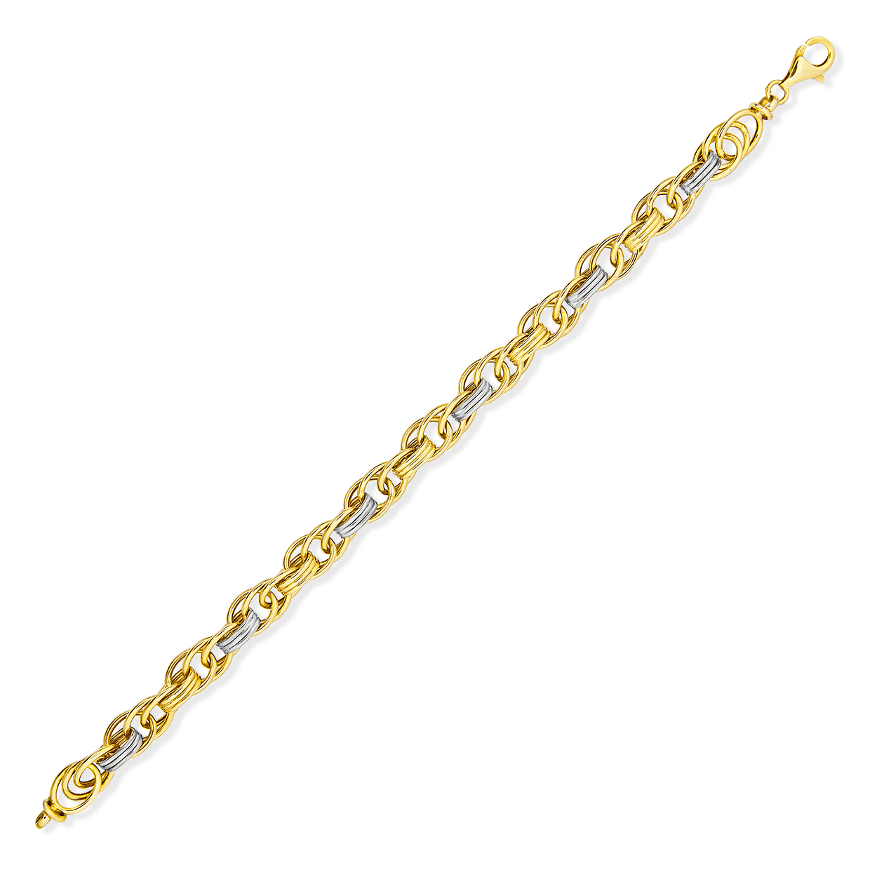 İKİLİ HALKA DETAYLI BİLEKLİK