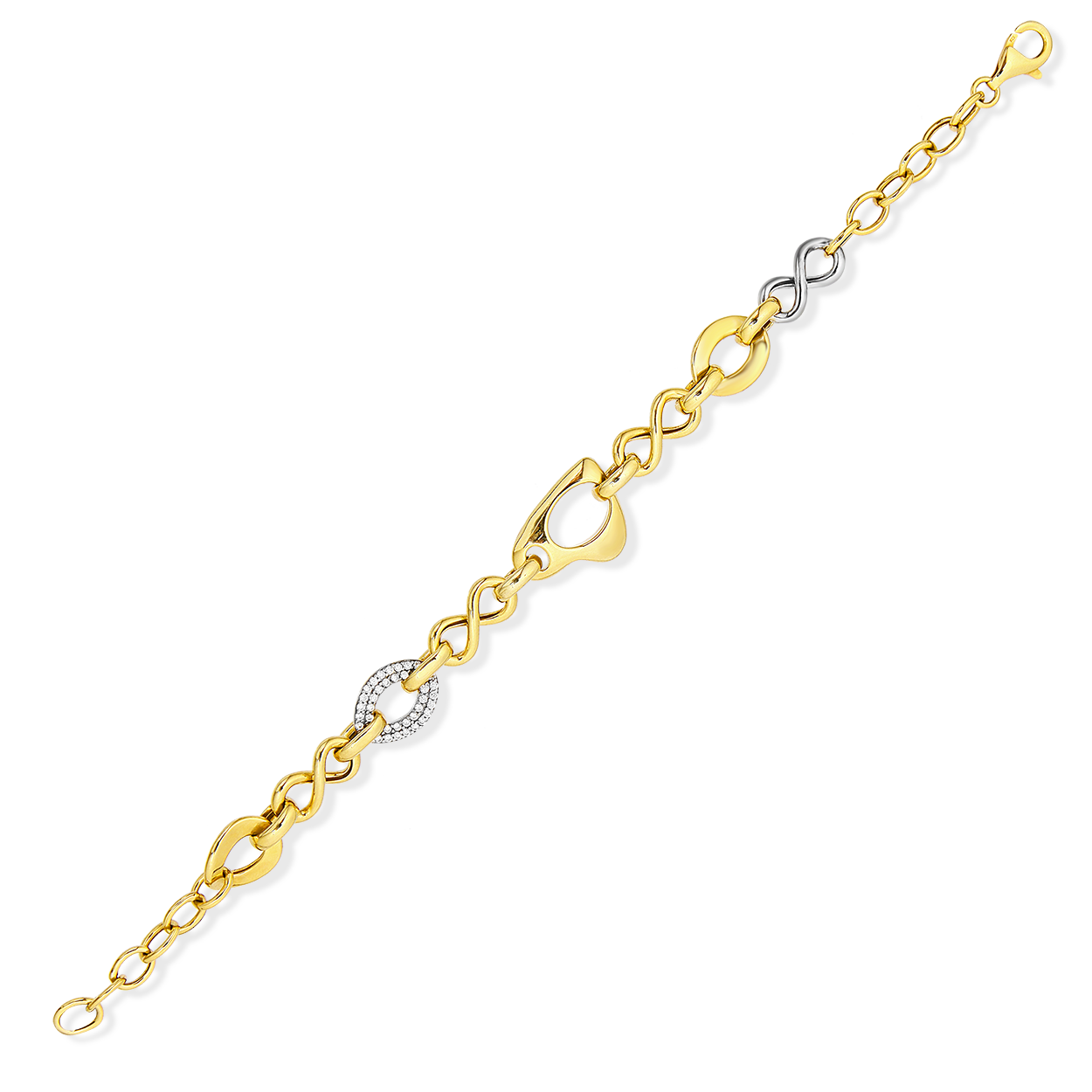 KALP VE HALKA DETAYLI BİLEKLİK