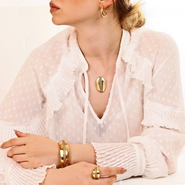 Gümüş Altın Kaplama Set