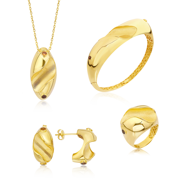 TAŞLI GOLD SET