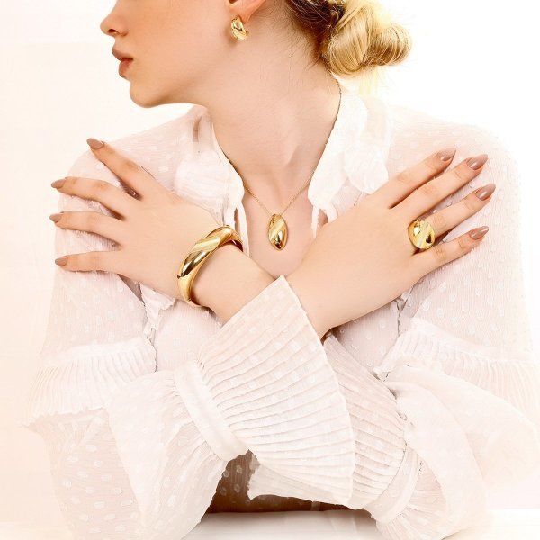 TAŞLI GOLD SET
