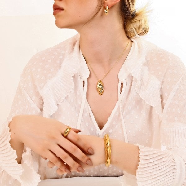 ALTIN KAPLAMA GÜMÜŞ SET