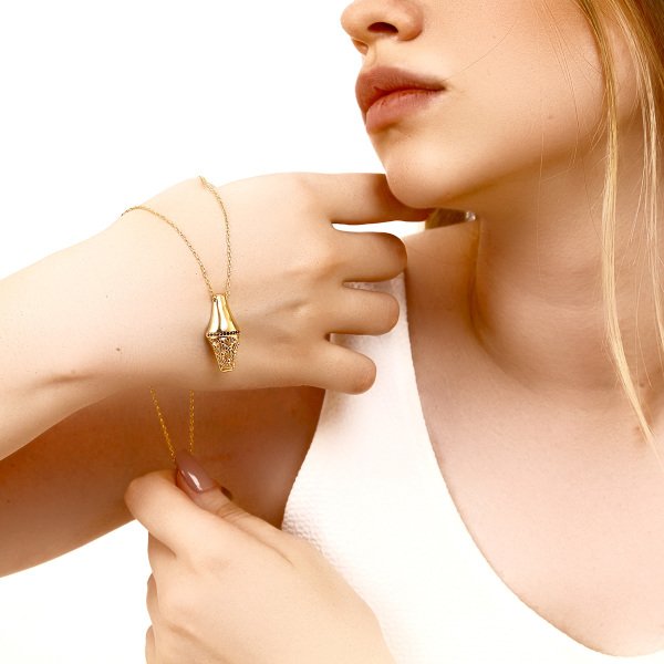 Taşlı İşleme Detaylı Gümüş Set