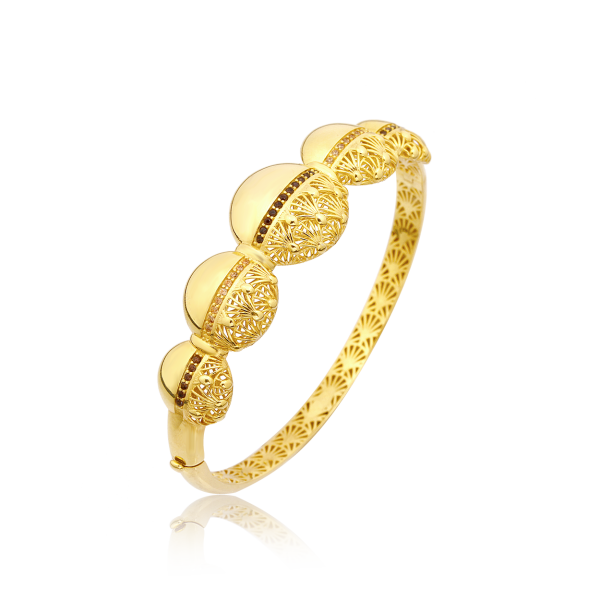 Gümüş Altın Kaplama Bilezik