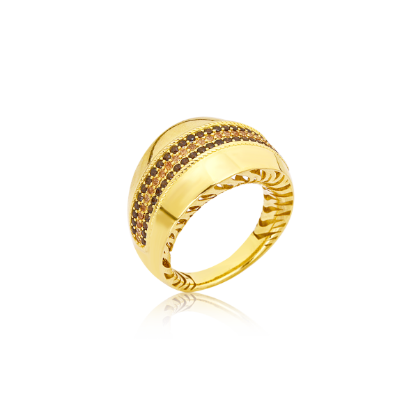 Siyah Taşlı Gümüş Yüzük