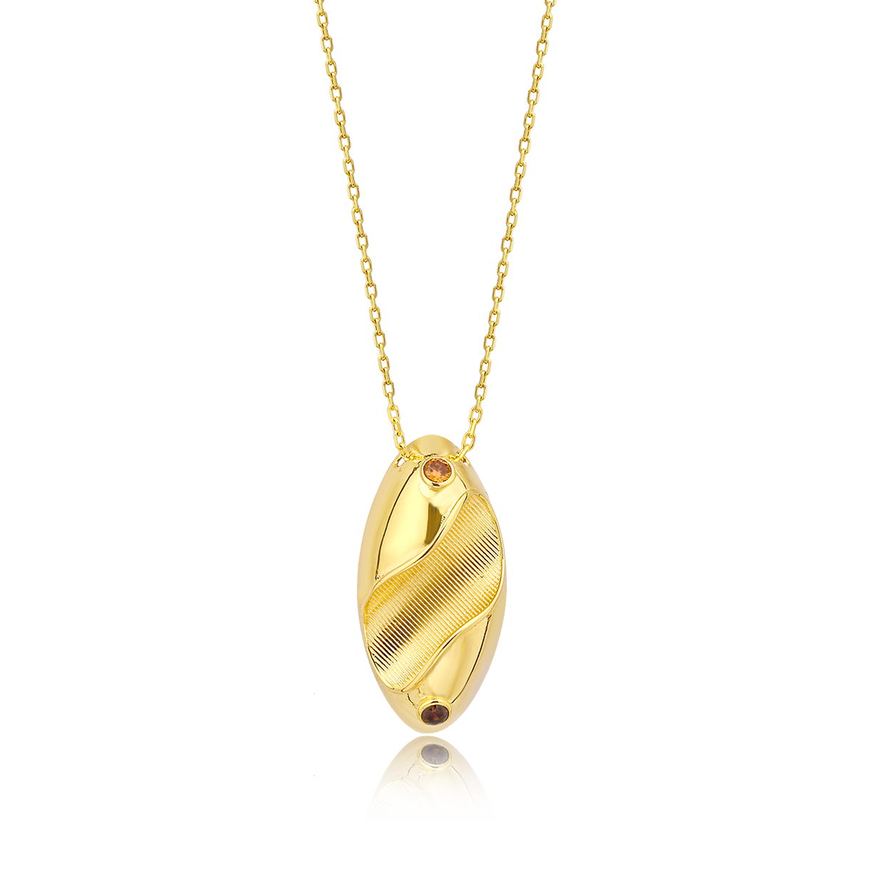 Altın Kaplama Gümüş Kolye