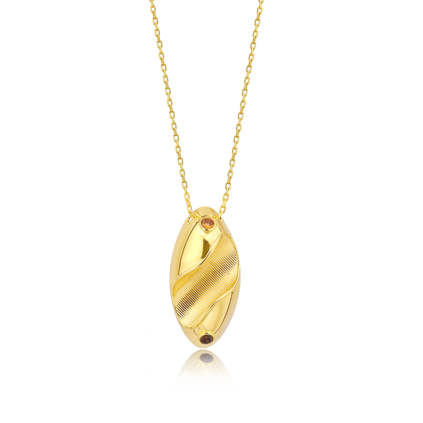 Altın Kaplama Gümüş Kolye