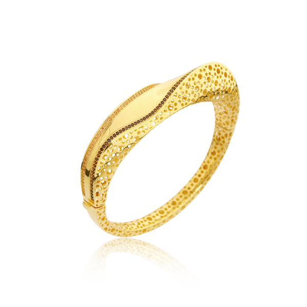 Siyah Taşlı Gümüş Bilezik