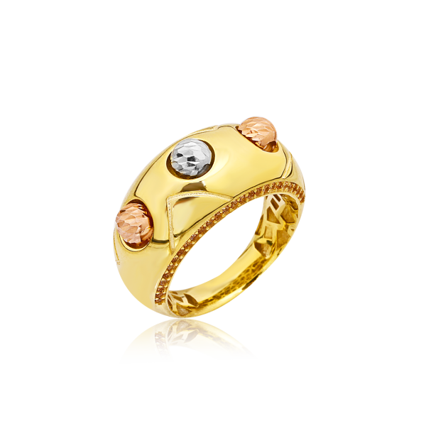 Dorika Toplu Gümüş Yüzük