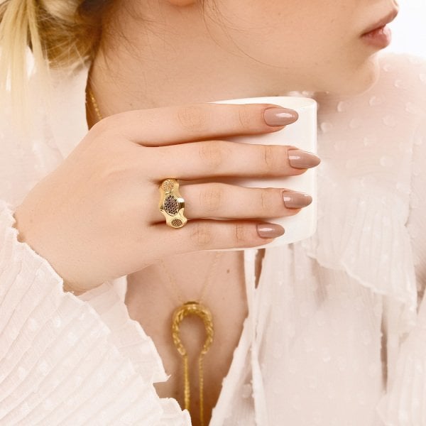 Taşlı Gümüş Yüzük