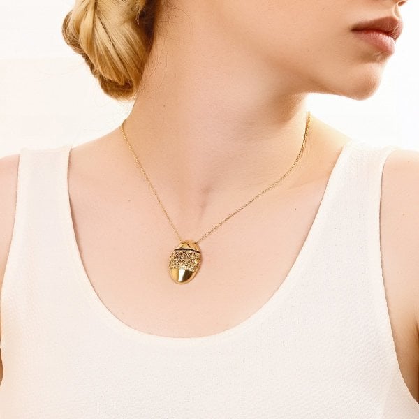 Desenli Gümüş Kolye