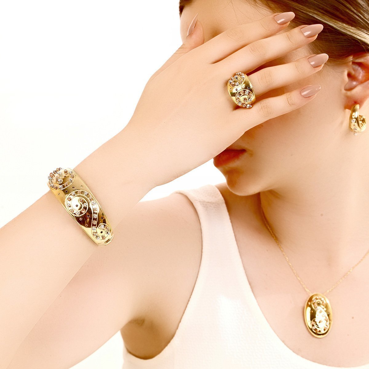 Dorika Toplu Gümüş Set