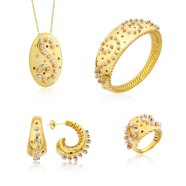 Dorika Toplu Gümüş Set