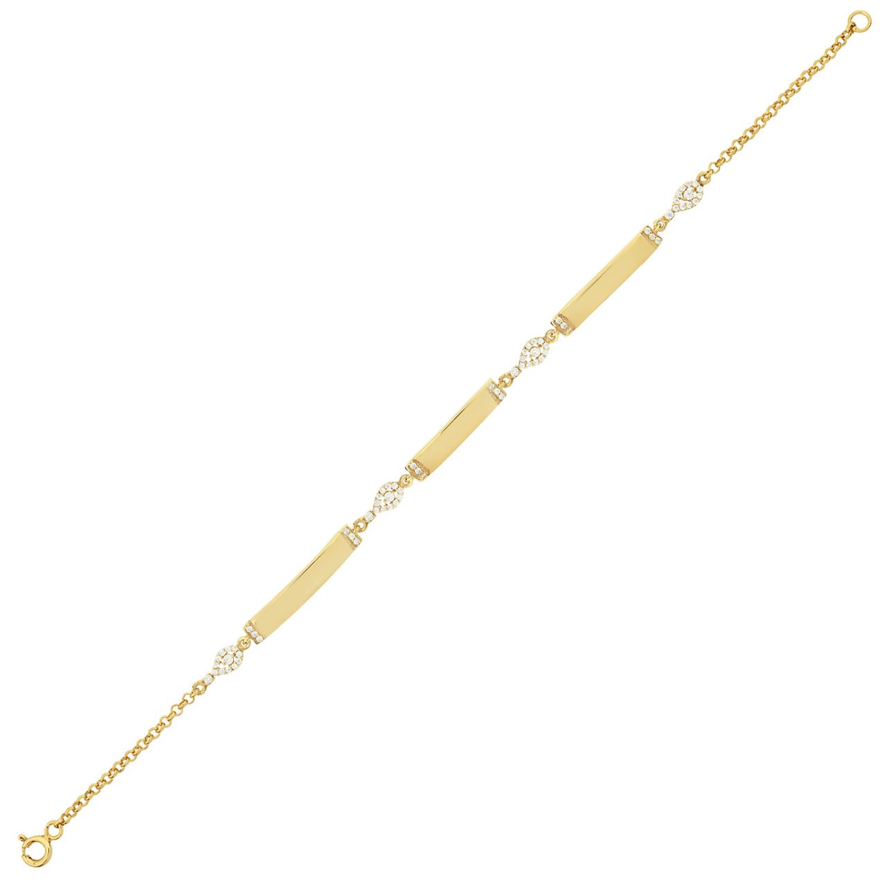 Damla Detaylı Gümüş Bileklik