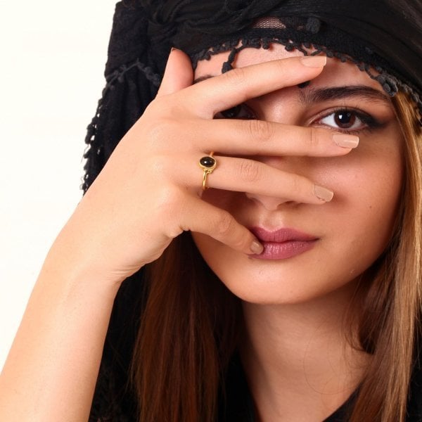 Turmaline Taşlı Yüzük