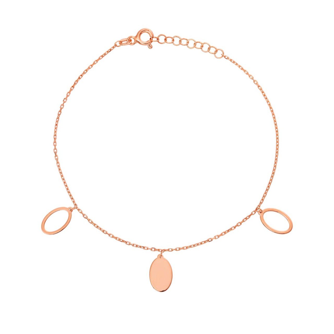 Sallantılı Gümüş Bileklik