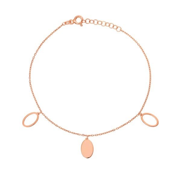 Sallantılı Gümüş Bileklik