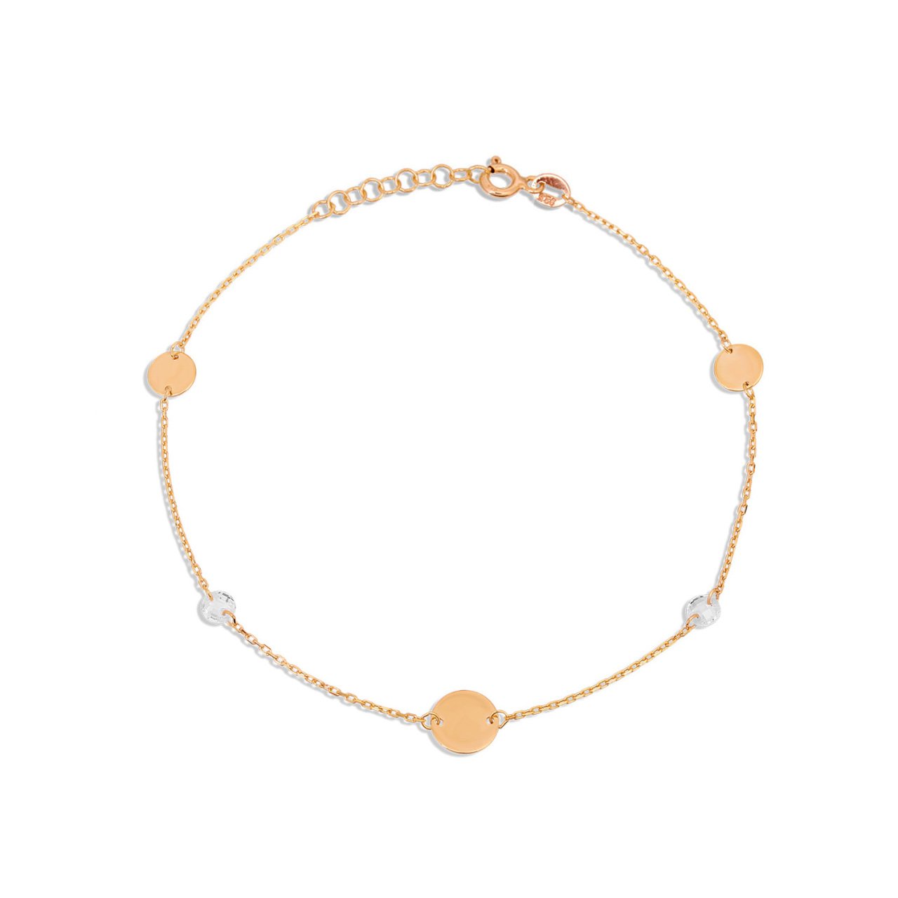 Plakalı Gümüş Bileklik