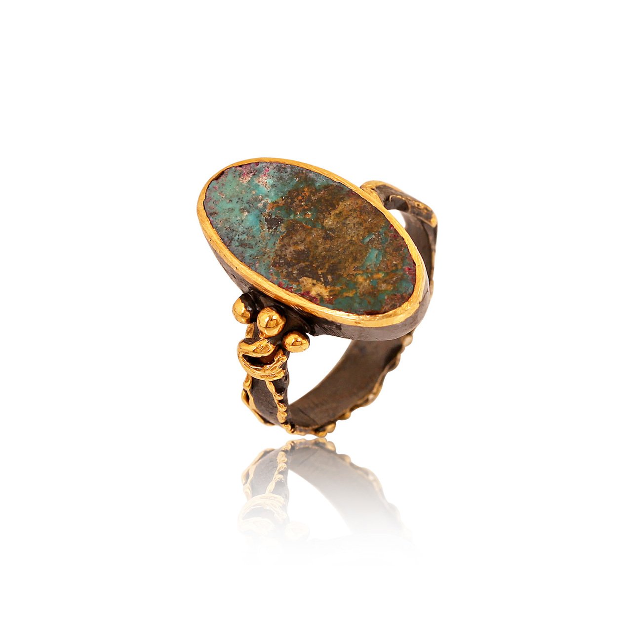 Firuze Taşlı Yüzük