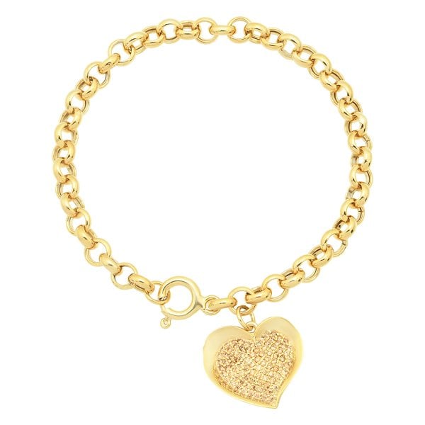 Kalpli Gümüş Bileklik