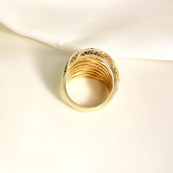 Bombeli Gümüş Yüzük