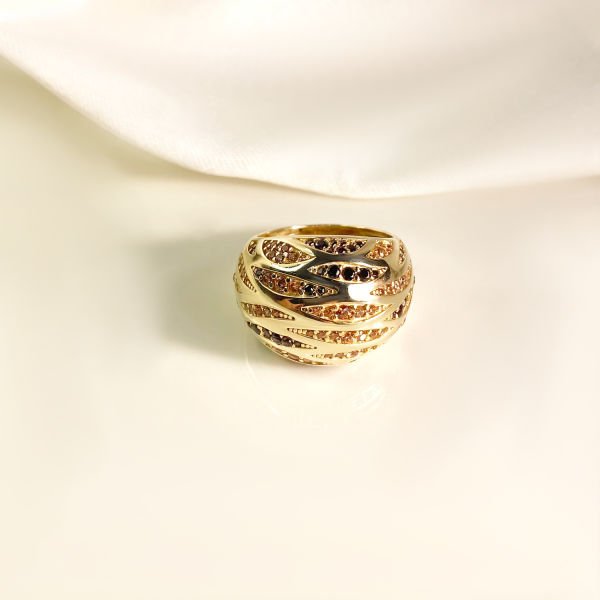 Bombeli Gümüş Yüzük