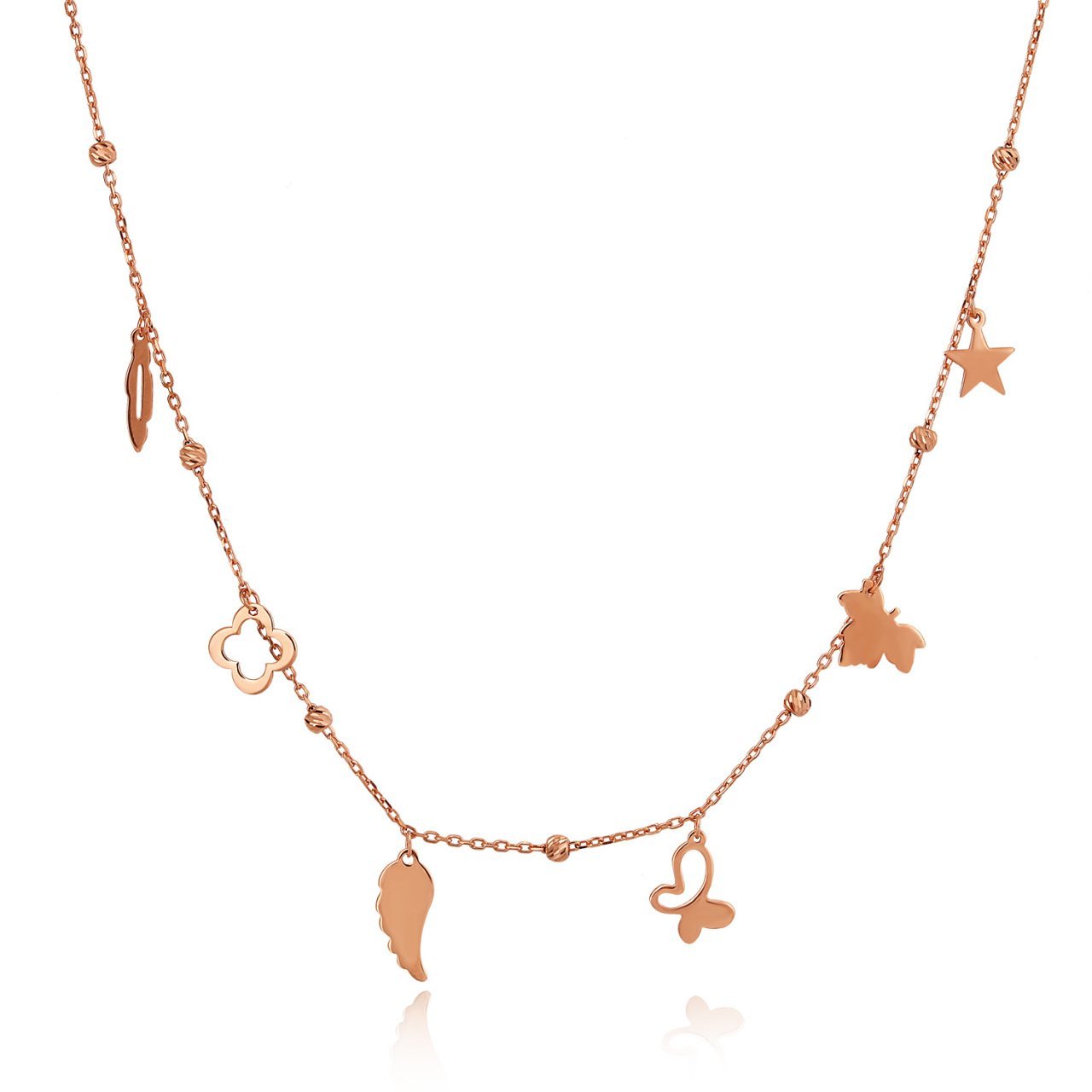 Hafif Model Gümüş Kolye