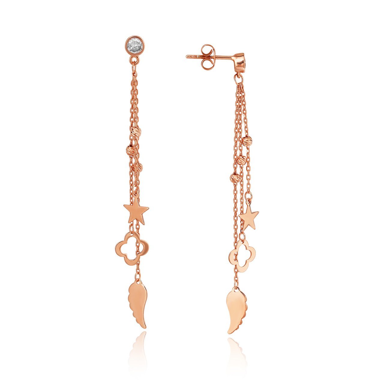 Hafif Model Gümüş Küpe