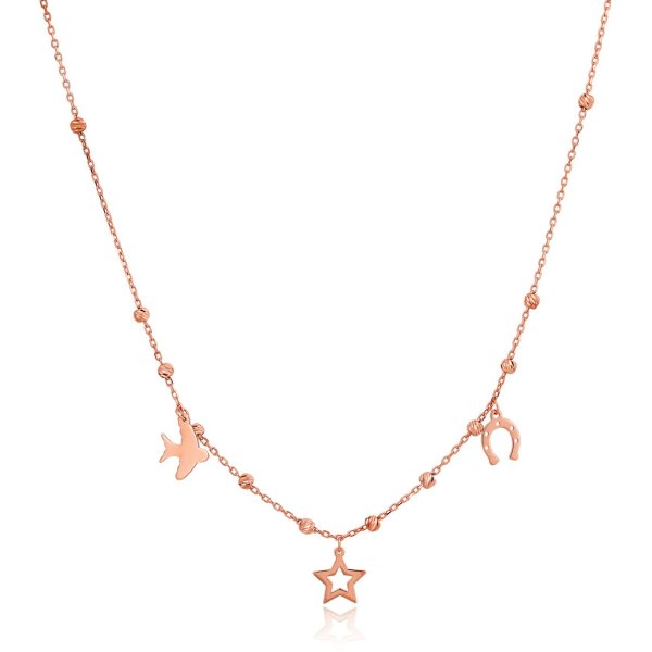 Hafif Model Gümüş Kolye