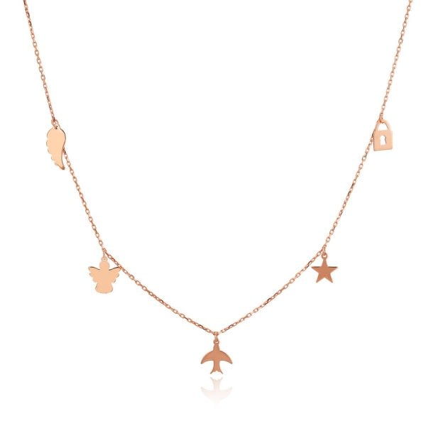 Hafif Model Gümüş Kolye