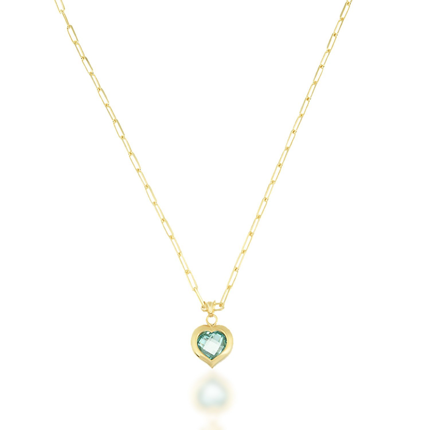 Kalpli Gümüş Kolye