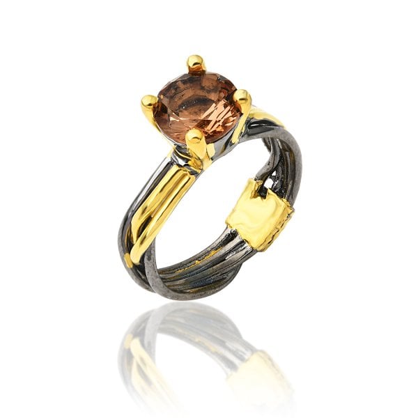 Tek Zultanit Taşlı Yüzük