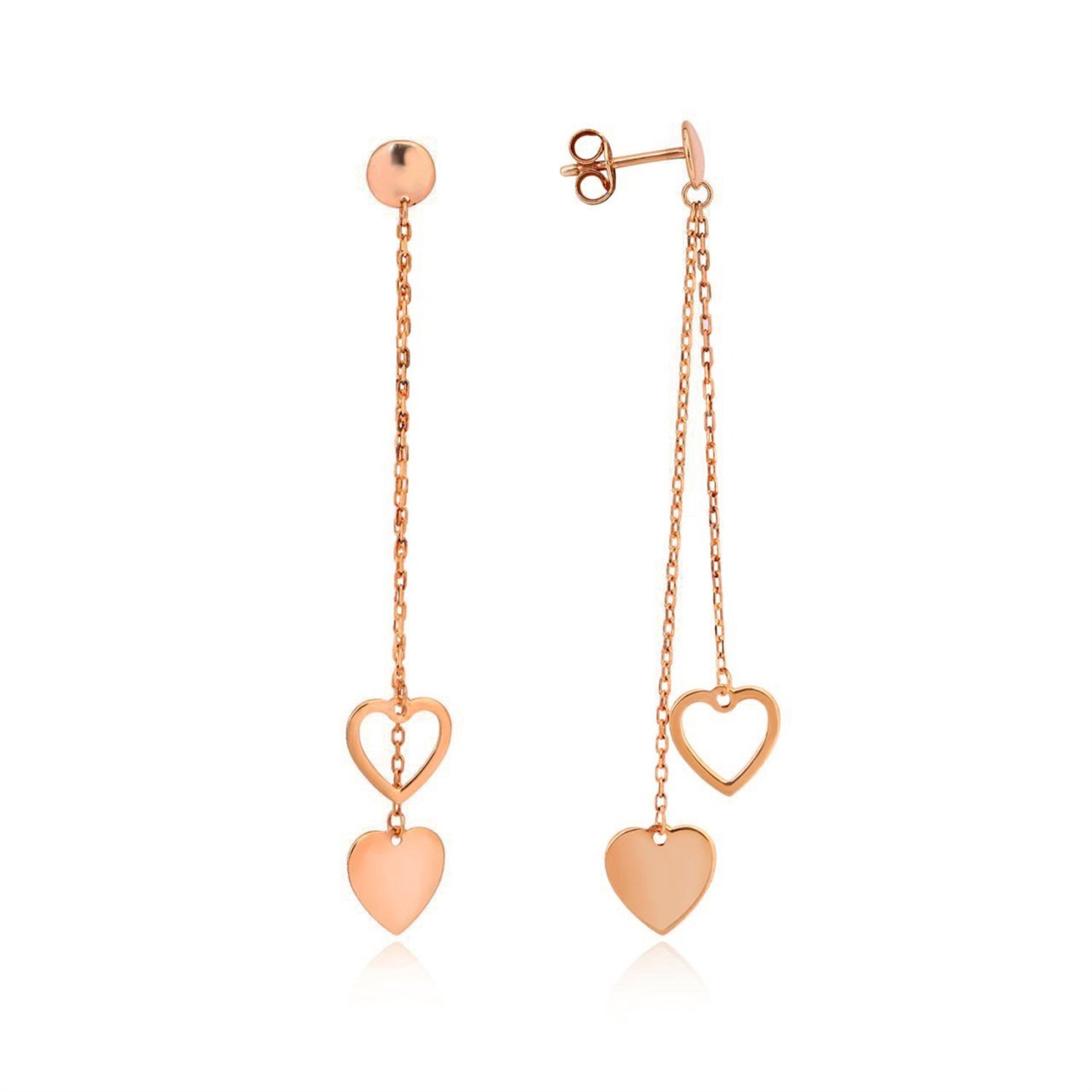 Kalpli Gümüş Küpe