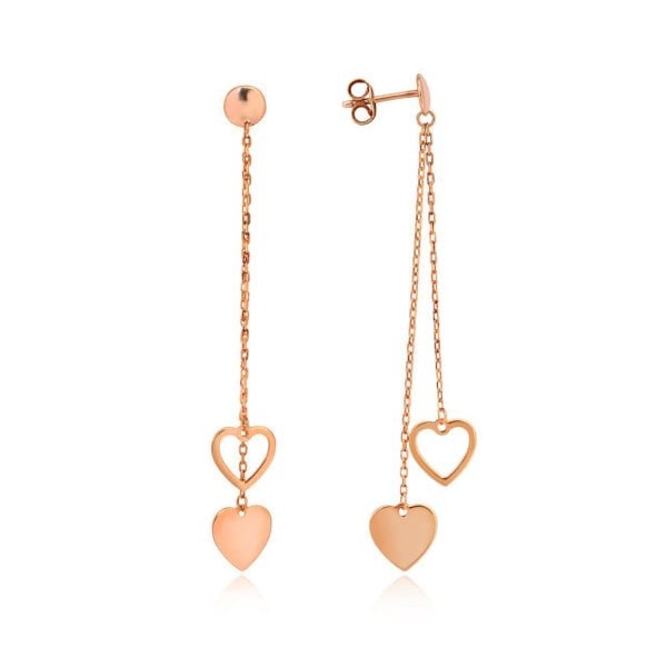 Kalpli Gümüş Küpe