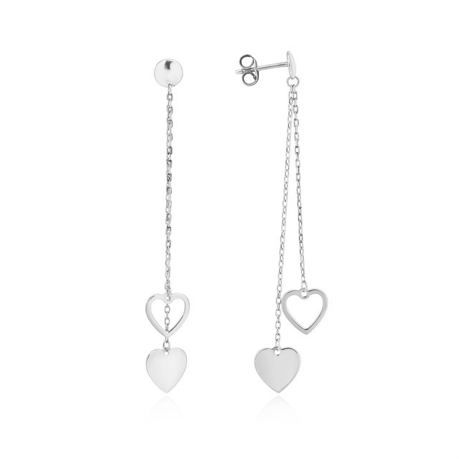 Kalpli Gümüş Küpe