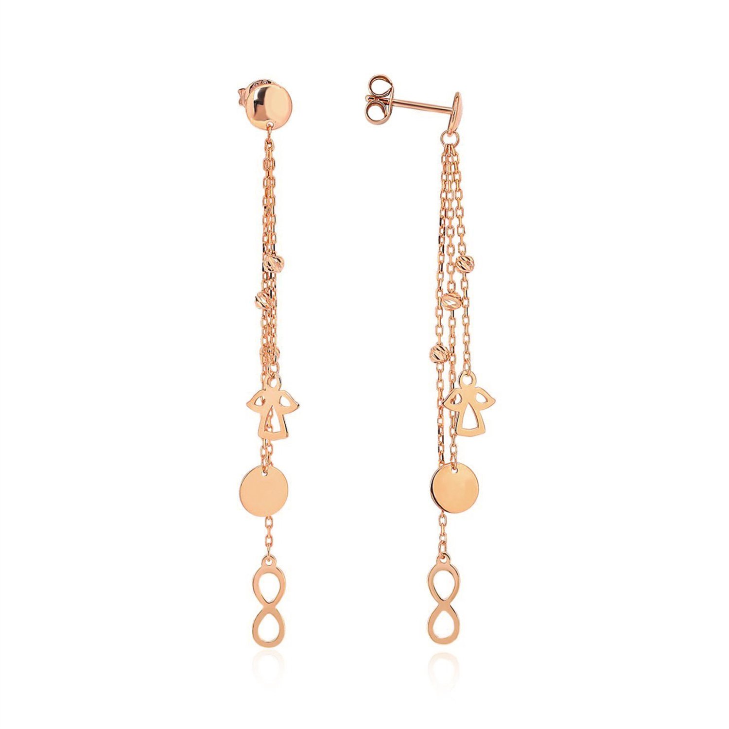 Sembollü Gümüş Küpe