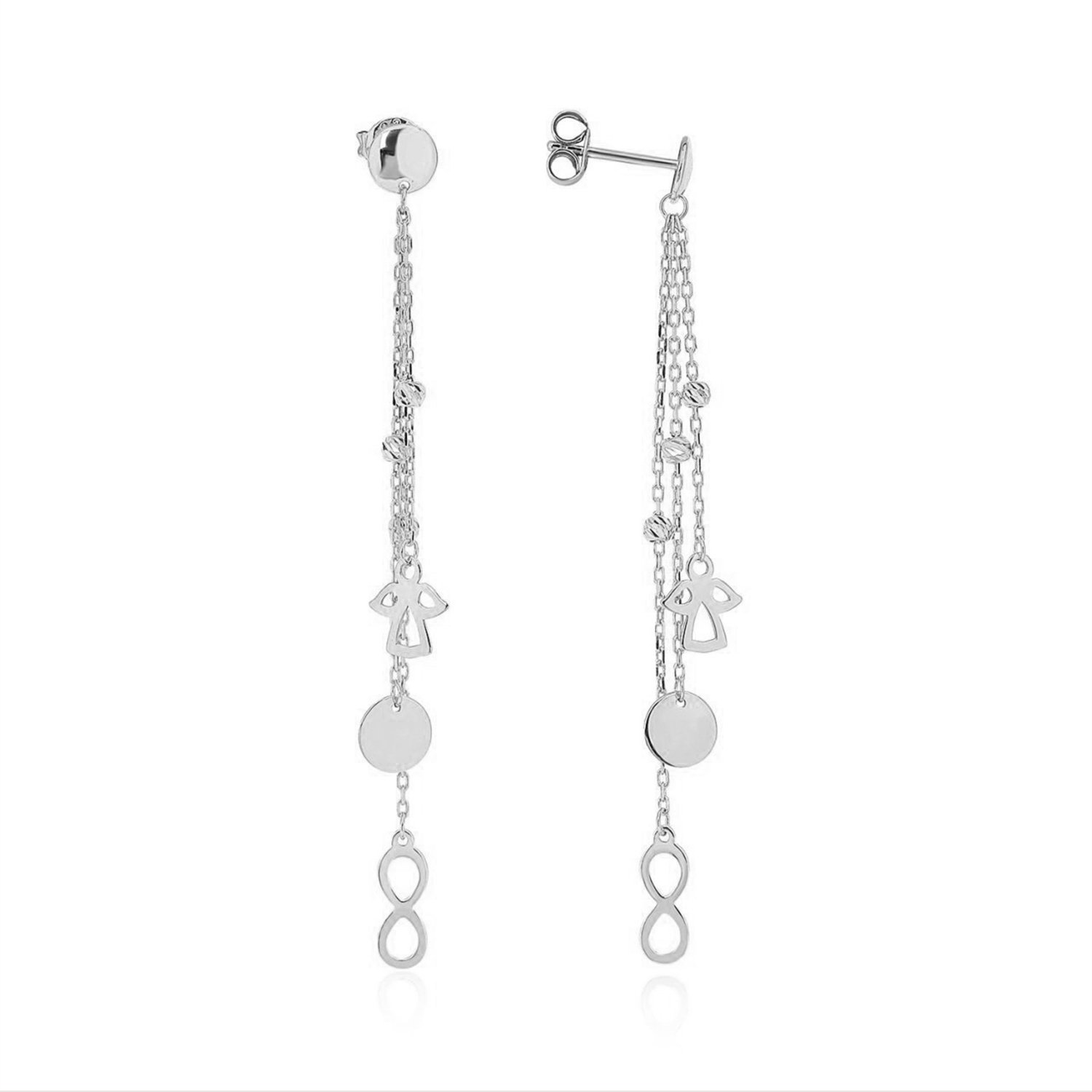 Sembollü Gümüş Küpe