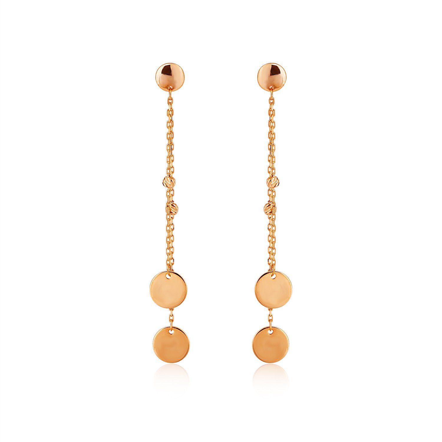 Pullu Gümüş Küpe