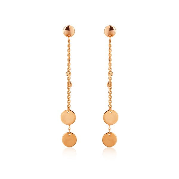 Pullu Gümüş Küpe