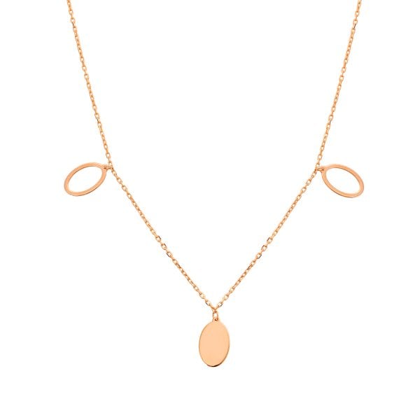 Sallantılı Gümüş Kolye