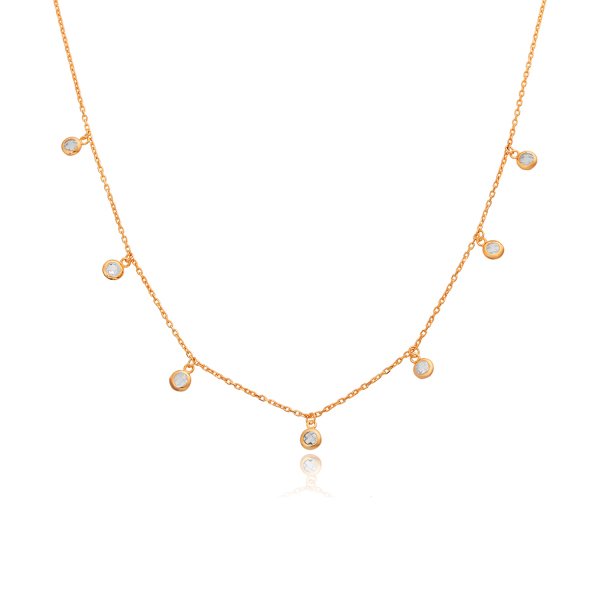 Sallantılı Gümüş Kolye