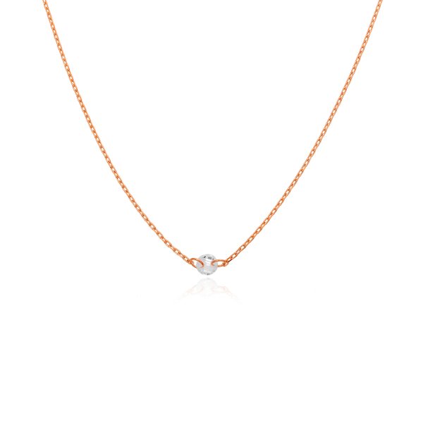 Tektaşlı Gümüş Kolye