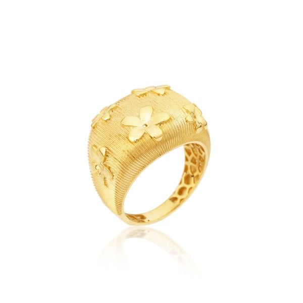 Çiçek Figürlü Yüzük