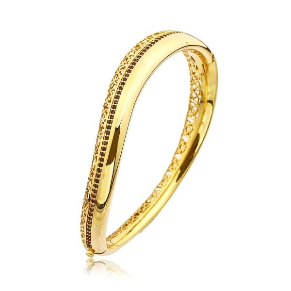 Taşlı Gümüş Bilezik