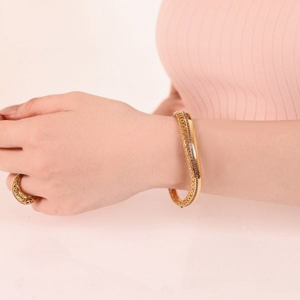 Taşlı Gümüş Bilezik